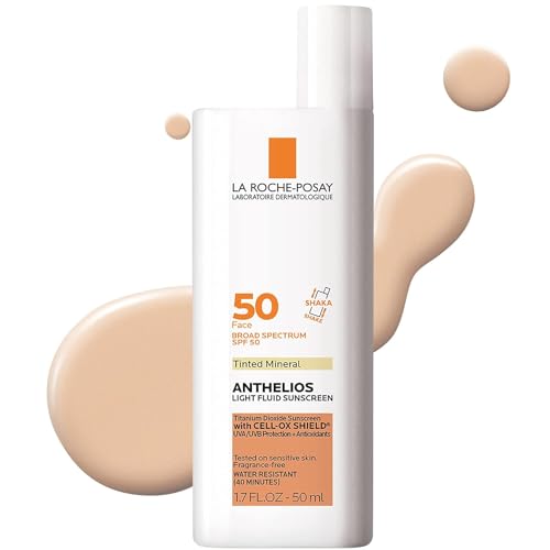 Anthelios Tinted Mineral Sunscreen For Face Spf 50